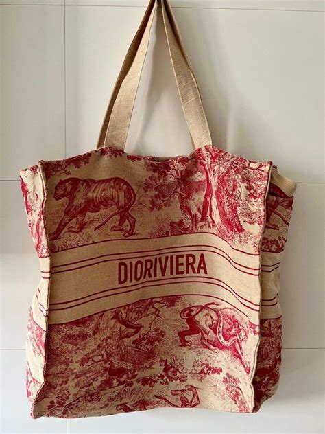 dior riviera beach bag|christian Dior tote bag price.